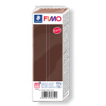 Pâte à modeler polymère Fimo Soft 454 g - 75 - Chocolat