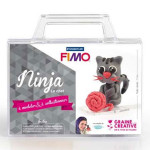 Kit figurine FIMO Ninja le chat