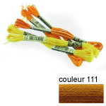 DMC 117 mouliné, fils à broder - couleur 111