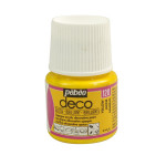 Peinture acrylique P.BO deco brillante 45ml - 120 - jaune