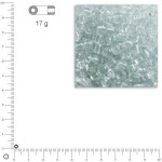 Perles de rocaille 2,6 mm transparentes - Cristal
