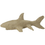Objet en papier mâché requin 7 x 17 x 8 cm