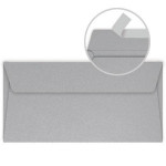 Enveloppe faire part Pollen 120g 114 x 162mm par 20 - Argent