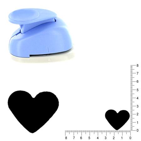 Moyenne perforatrice - Coeur 1 - h. 2.5 cm - Rougier&Plé Lecourbe