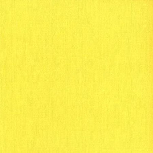 Papier Bazzill Toile 30,5 x 30,5 cm - 216 g/m² - Jaune Limonade