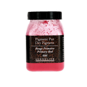 Pigment en poudre Sennelier pot de 200 ml - 40 - Or Rouge