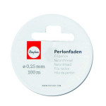 Fil perlon transparent Ø 0.25 mm x 100 m