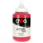 Peinture acrylique 500ml - Blanc de titane