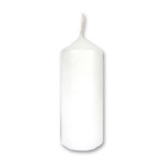 Bougie blanche Cylindre H. 9cm Ø 5 cm