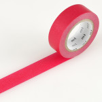 Masking tape uni rouge vif