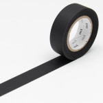 Masking tape uni noir mat