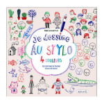 Livre Je dessine au stylo 4 couleurs