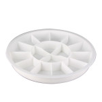 Palette ronde compartimentée Ø 16 cm