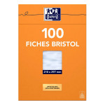 Fiche Bristol 210 g/m² A4 - 200 feuilles