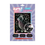 Carte à gratter Scraper holographique Kawaii Lama musicien