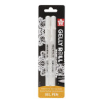 Stylo gel Gelly Roll Blanc 08 - 0.4 mm 2 pcs