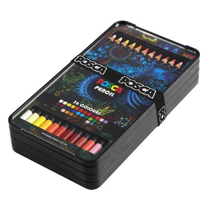 36 pièces par boîte différentes couleurs Crayons de couleur 