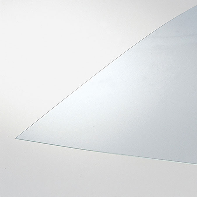 Plaque de verre organique transparent Épaisseur 1,2 mm - 50 x 70 cm