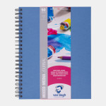 Carnet Journal de techniques mixtes 160 g/m² - 14,8 x 21 cm (A5)