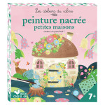 Mini boîte avec accessoires + Peinture nacrée et pochoir