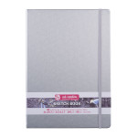 Carnet de croquis Argent 140 g/m² 80 feuilles - 12 x 12 cm