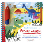 Livre de Coloriage Pinceau magique Les Dinosaures