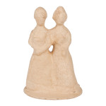 Figurines Mariés Femme + Femme 9 x 13 cm - Décopatch