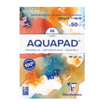 Carnet aquarelle Goldline Aquapad 300 g/m² A6 cm 50 Feuilles - Clairefontaine